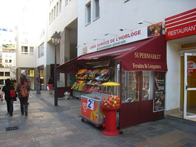 Je vais dans une alimentation