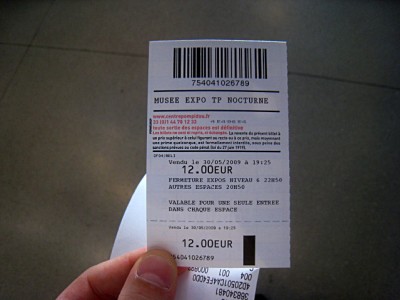 J'achète un ticket