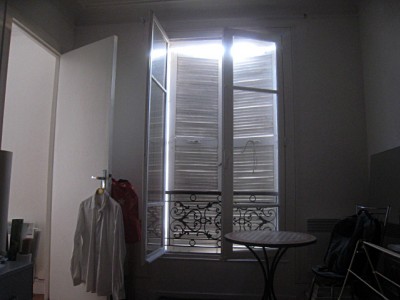 La fenêtre de ma chambre