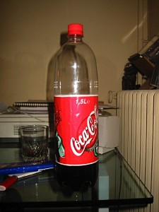 Je bois du coca