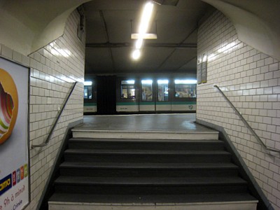 Je prends le métro