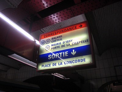 Je change à Concorde