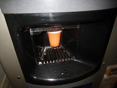 Je prends un café
