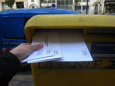Je poste mon courrier
