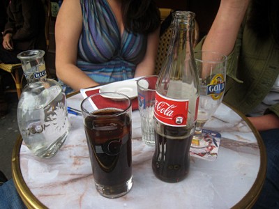 Je bois un coca