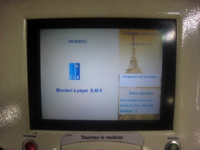 J'achète un ticket