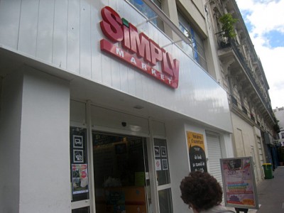 Je vais à Simply Market