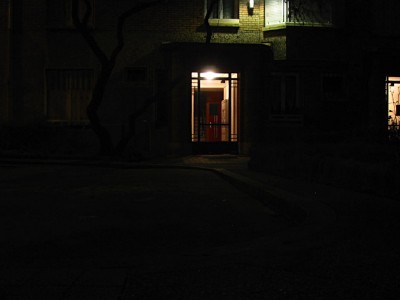 J'arrive chez moi