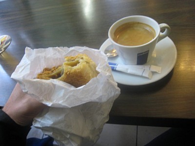 Je commande un café