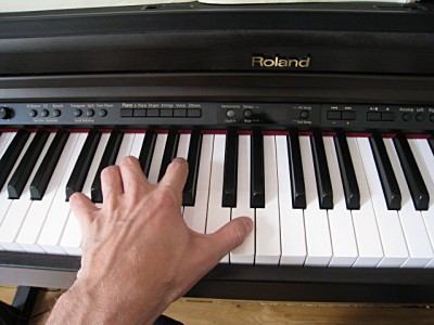 Je joue du piano