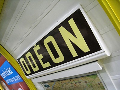 Je descends à Odéon