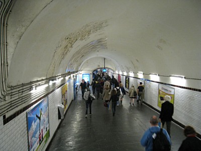 Je prends le métro