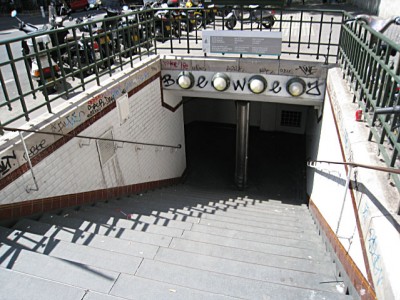 Je prends le métro