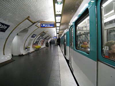 Je prends le métro