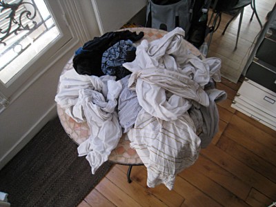 Je sors le linge