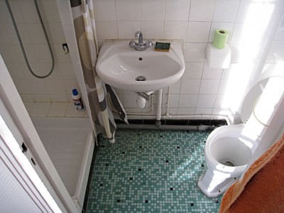 Je nettoie ma salle de bain