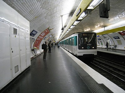 Je prends le métro