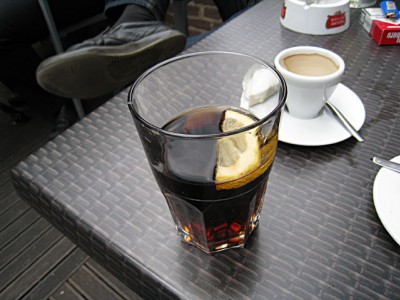 Je bois un coca