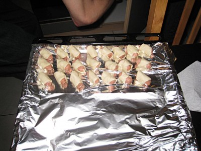 Des petites saucisses