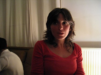 Je discute avec Aline