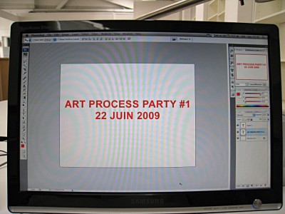 Je prépare le DVD pour la projection