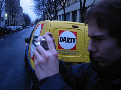 Thibaut prend une photo