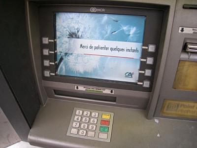 Je retire de l'argent