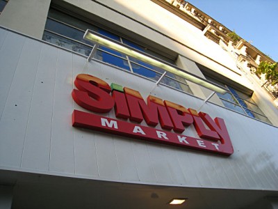 Je vais à Simply Market