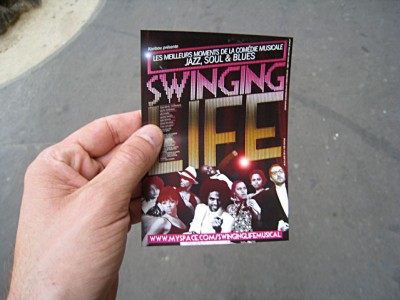 On me donne un tract