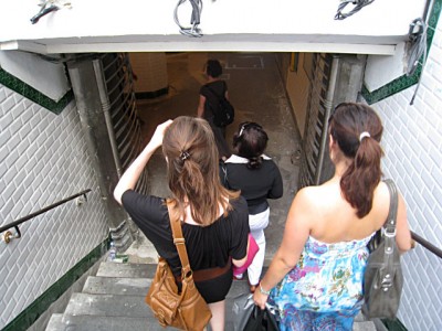 Je prends le métro