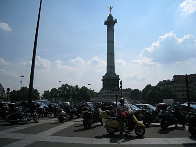 Je vais à Bastille