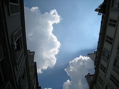 Je regarde le ciel