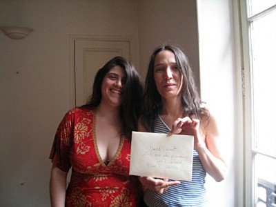 Je retrouve Aurore et Garance