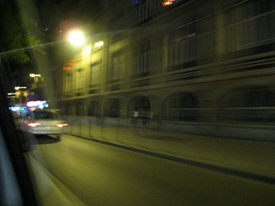 Le taxi roule