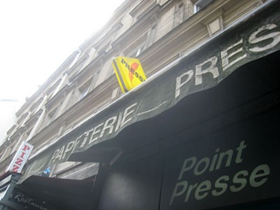 Je vais dans une librairie