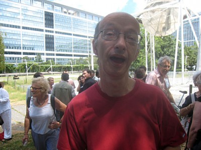 Alain se souvient de moi alors que je prends cette photo