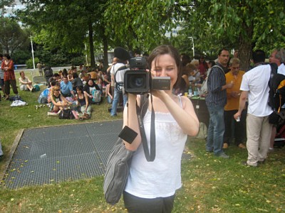 Je me fais filmer