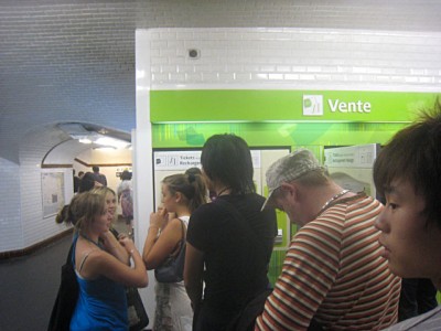 Je prends le métro