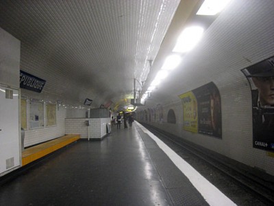 Je prends le métro