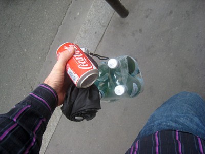 J'achète à boire