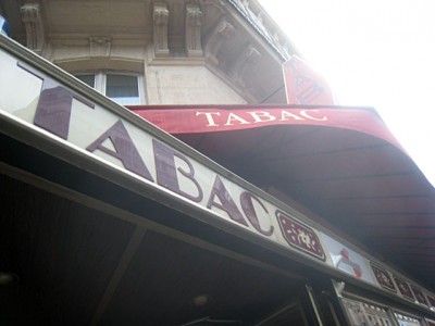Je vais au tabac