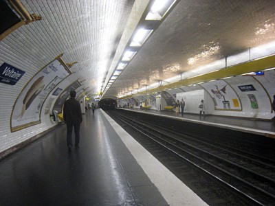 Je prends le métro
