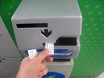 Je composte mon ticket