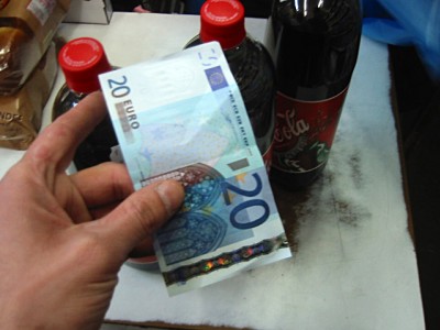 J'achète du coca