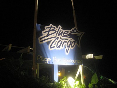 Nous allons au Blue Cargo