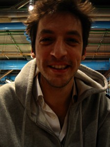 Je retrouve Aymeric pour lui parler de notre projet Minit-L