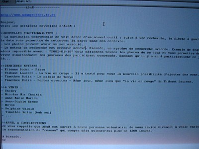 J'envoie ma newsletter ADaM