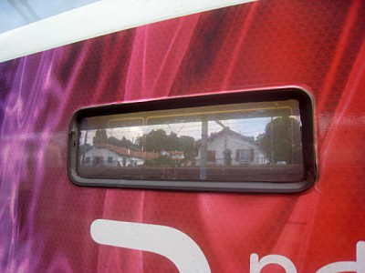 Le train arrive