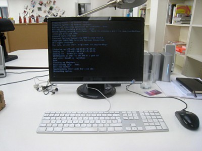 Je me sers de mon Macmini comme machine de secours suite à la panne de mon Macbook Pro