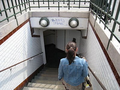 Je prends le métro